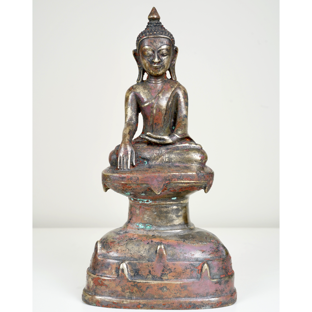 113 - Ava bronze Buddha, Myanmar / Burma, 18th century