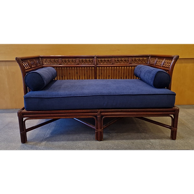 191 - China - Bamboo and Wood Sofa - Around 1900