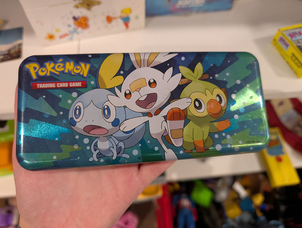 Pokémon Pikachu Back To School Tin Pencil Case