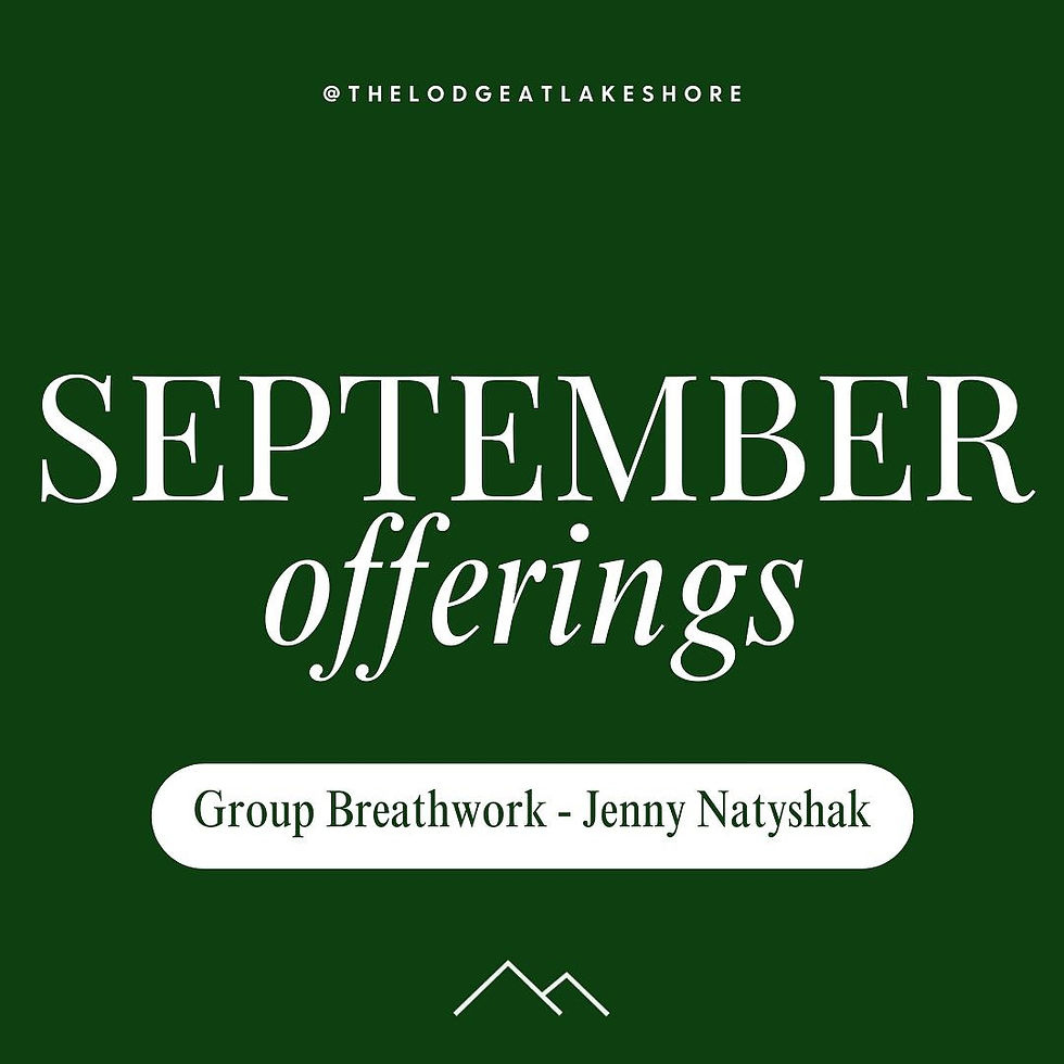 Group Breathwork Session With Jenny Natyshak
