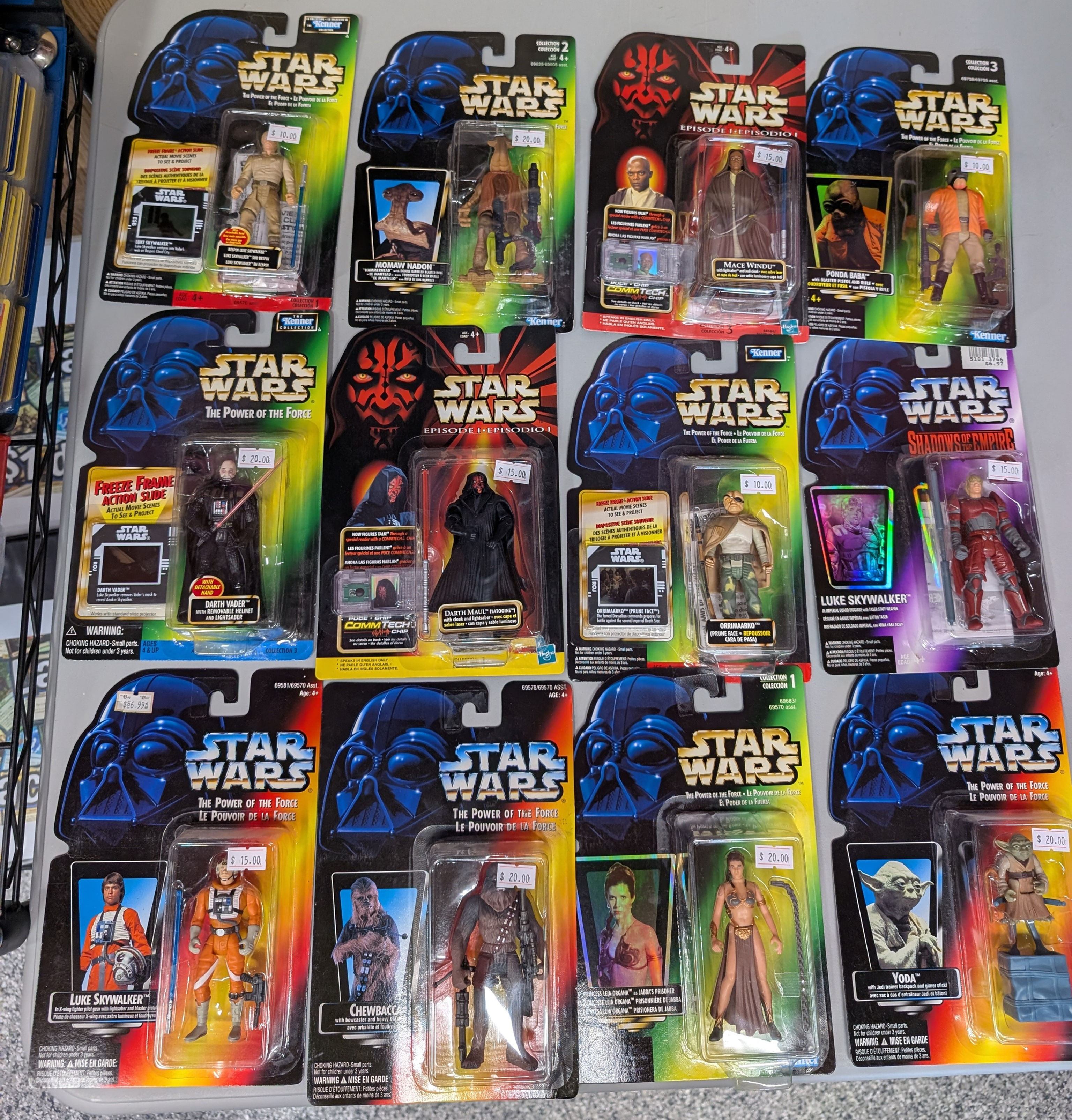 Collection of Star Wars Vintage Figures - Prices Vary