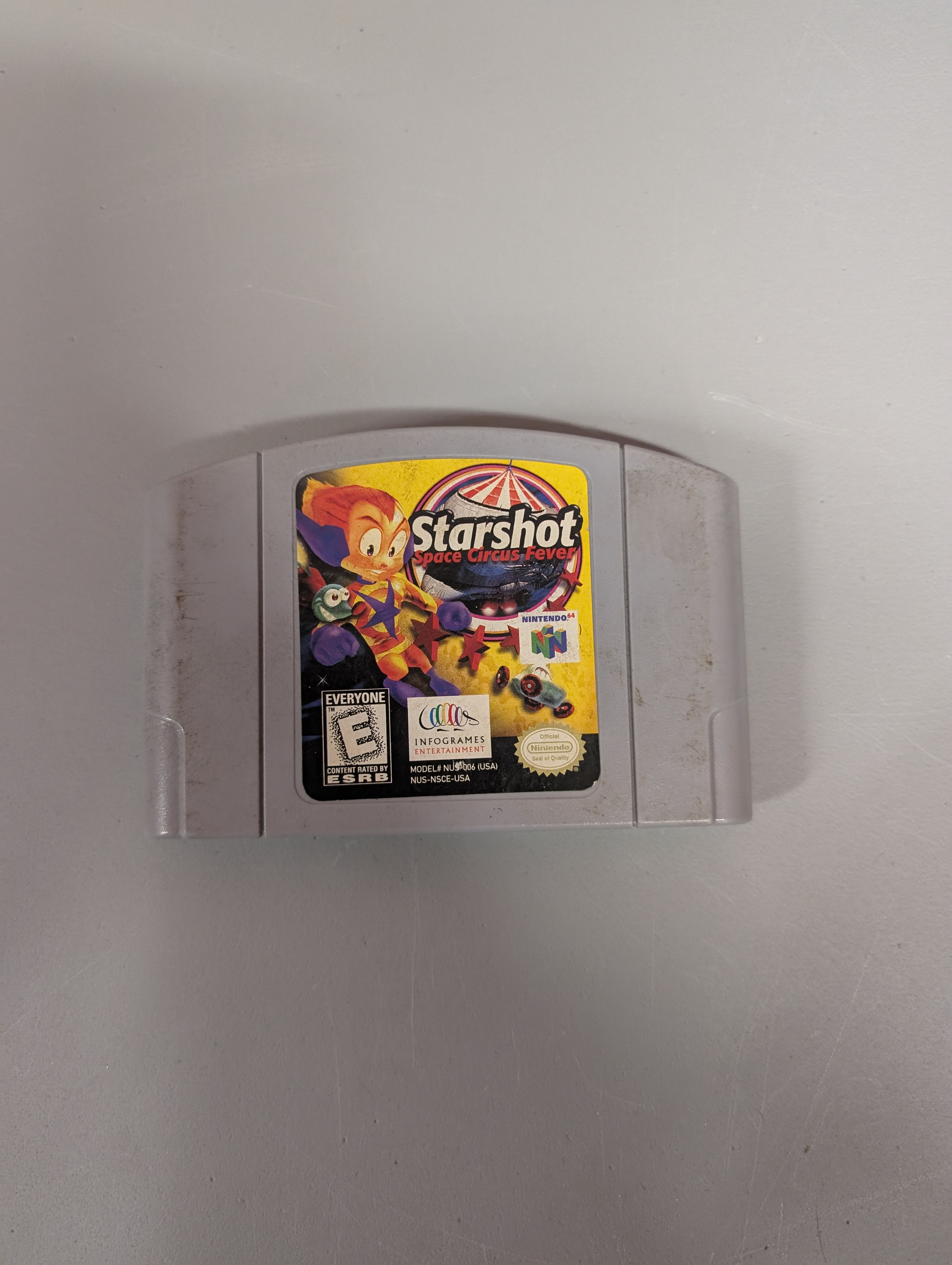 Starshot Space Circus Fever N64