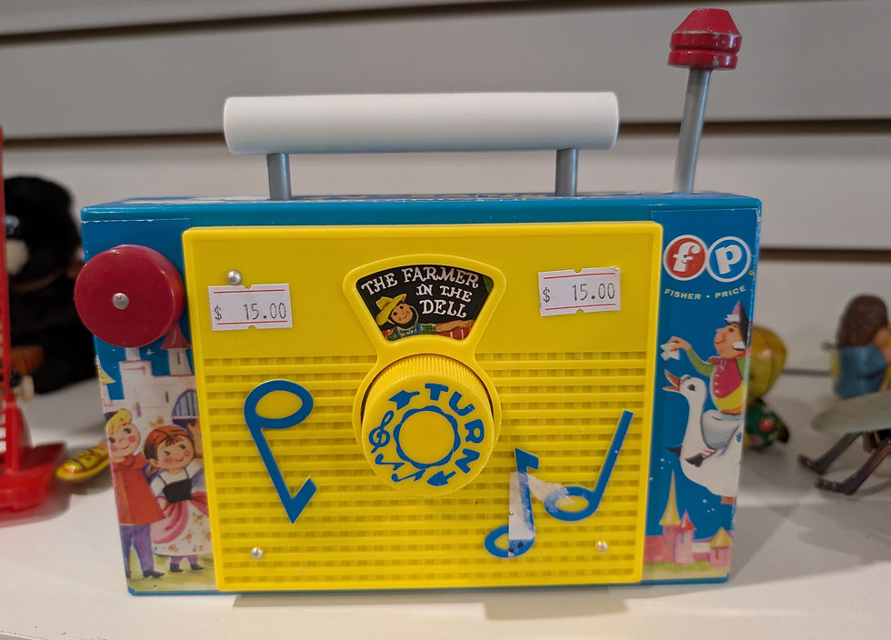 Fisher-Price The Farmer in the Dell TV-Radio Music Box Toy