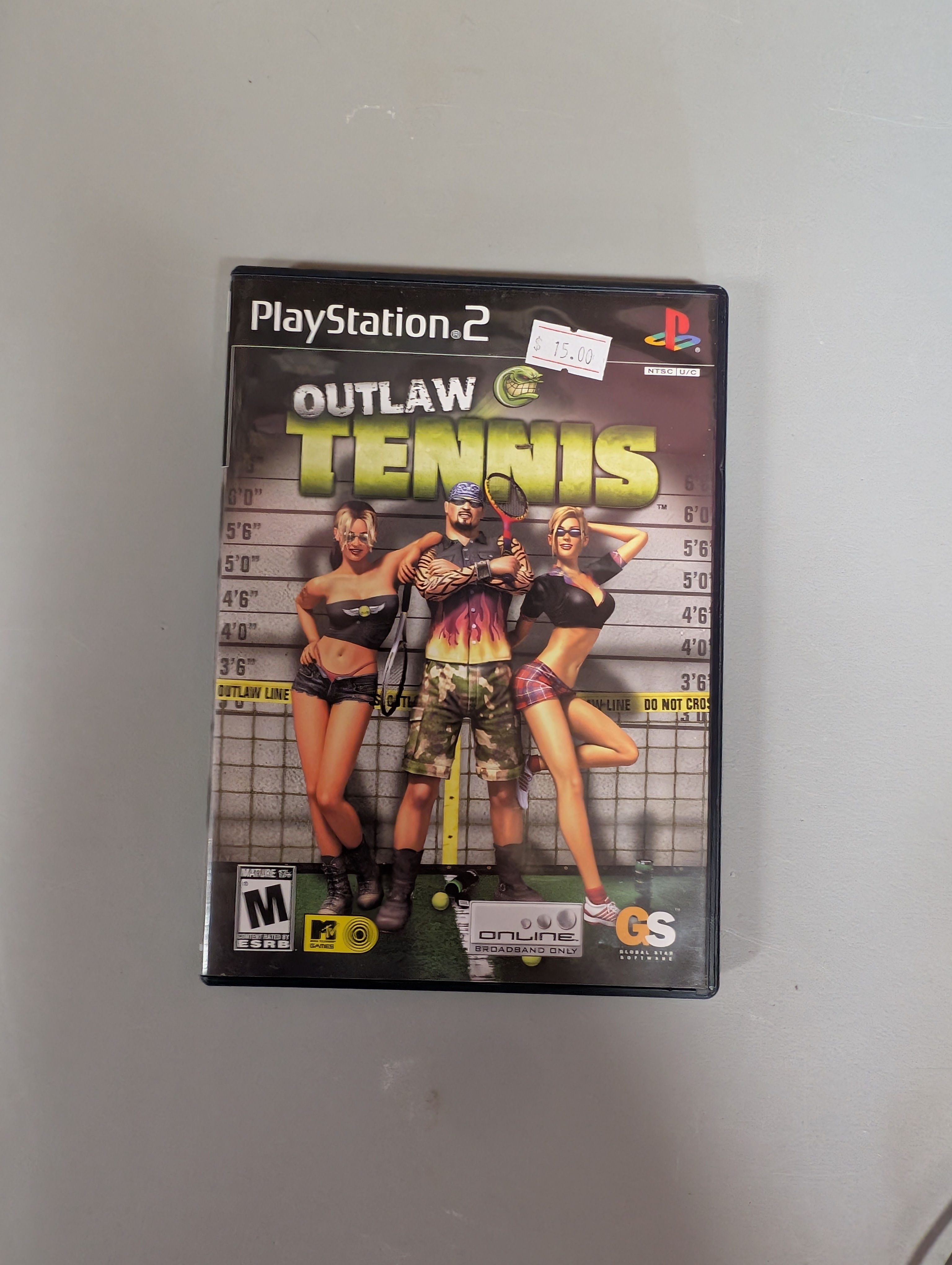 Outlaw Tennis PS2