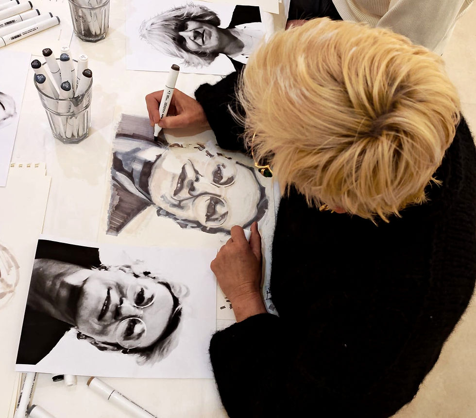 Marker Session : Understanding and Mastering Shades of Grey 