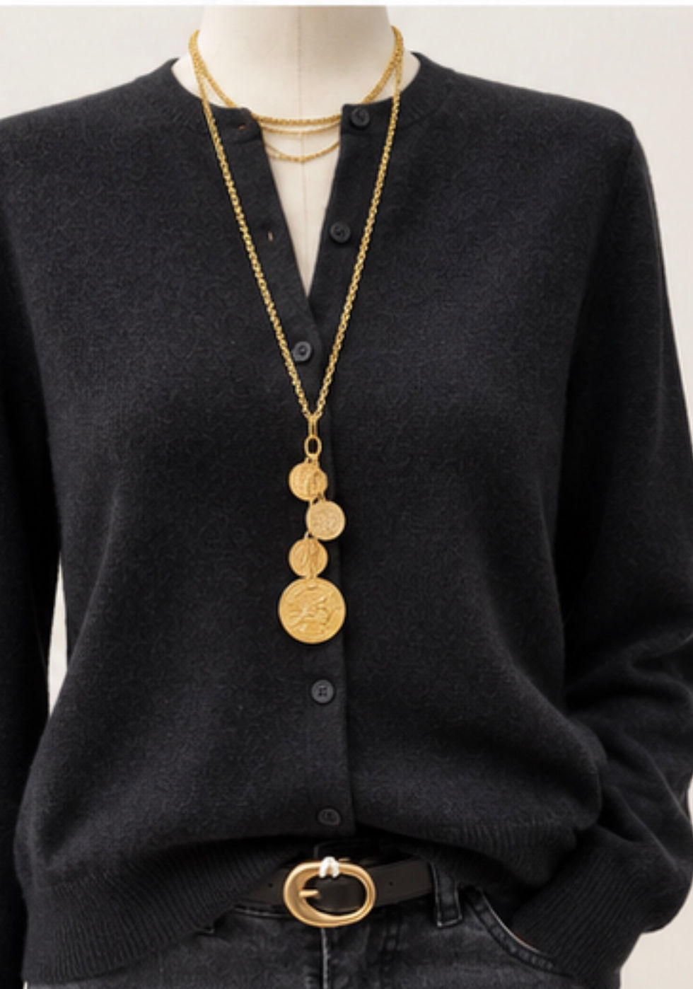 Miniatura: Cardigan 100% cashmere