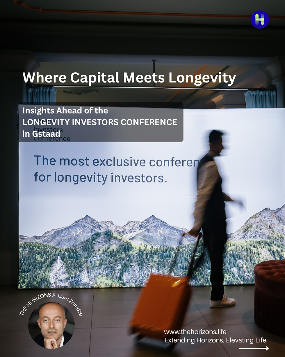 Where Capital Meets Longevity: Insights Ahead of the LONGEVITY INVESTORS CONFERENCE in Gstaad