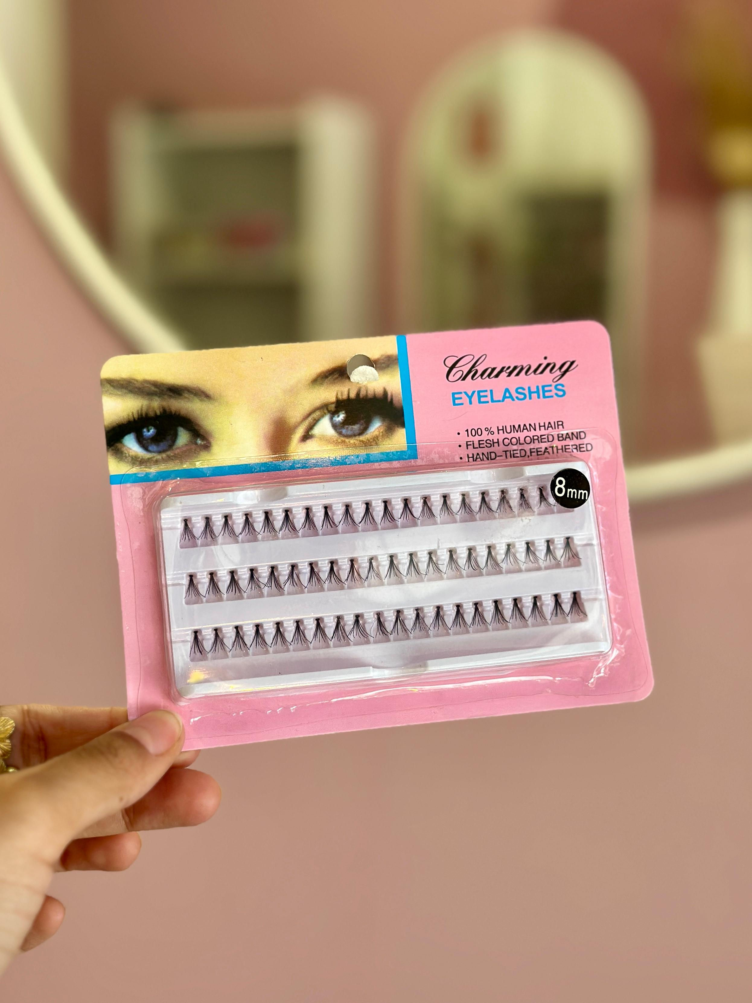 Pestañas en ramillete