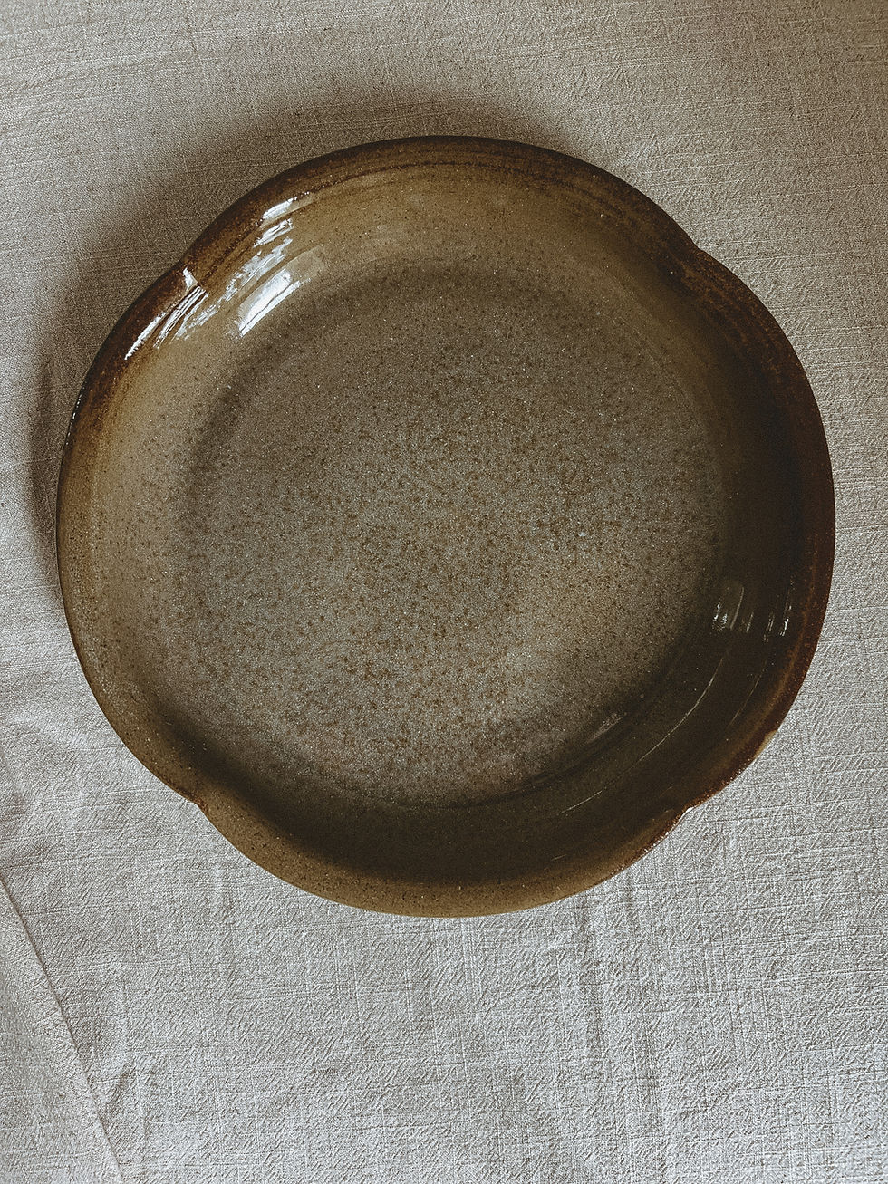 Thumbnail: Scalloped Dinner Bowl in Fawn