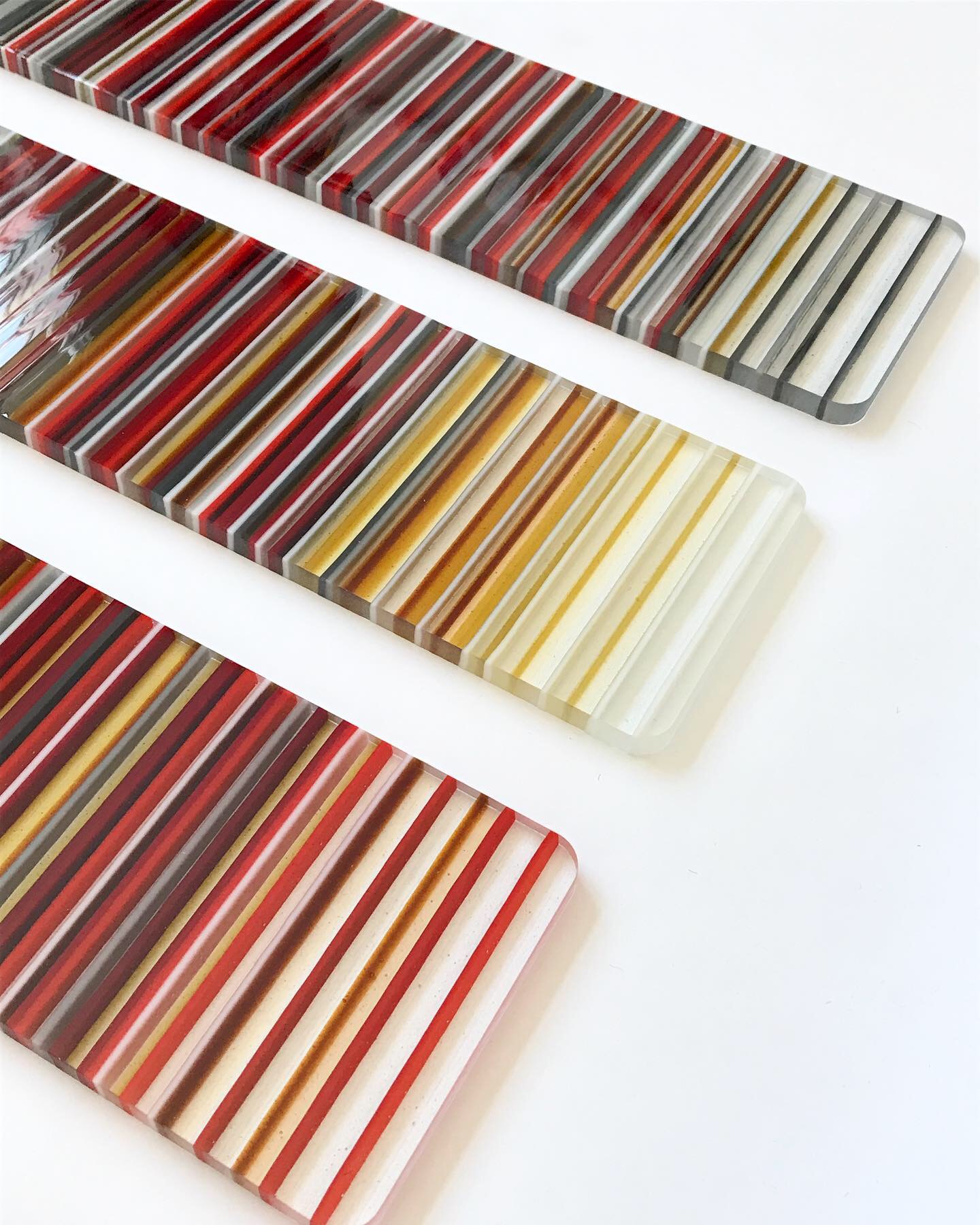 Set of four custom wall panels