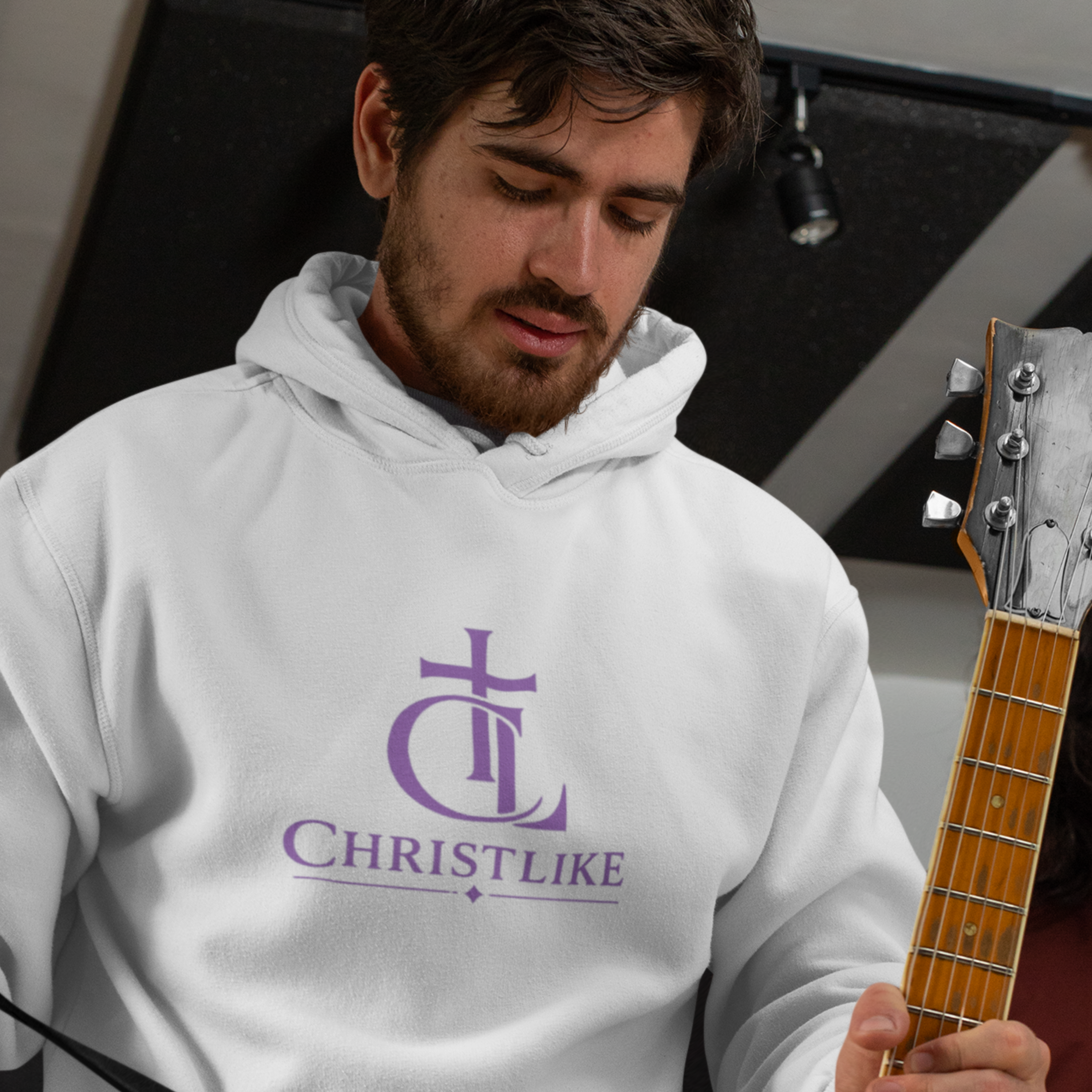 ChristLike Signature Hoodie - White