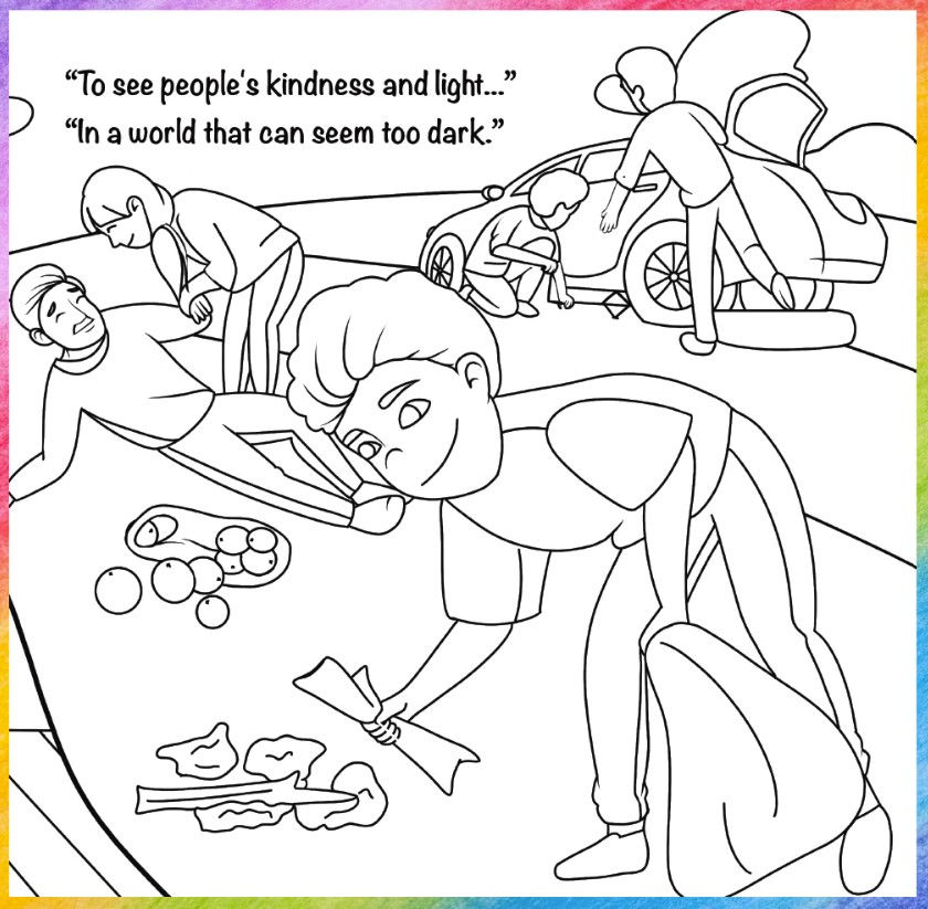 Thumbnail: Dad, How do Hope? - Coloring Book