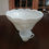 Thumbnail: GD1260 Vintage Harvest Grape White Milk Glass Punch Bowl Set