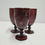 Thumbnail: GW1241 Vintage Princess House Fantasia Ruby Red Goblets