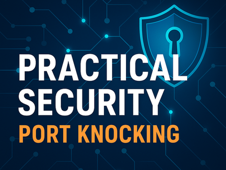 Being Practical yet Secure! MikroTik Port Nocking and Starlink Dynamic IP
