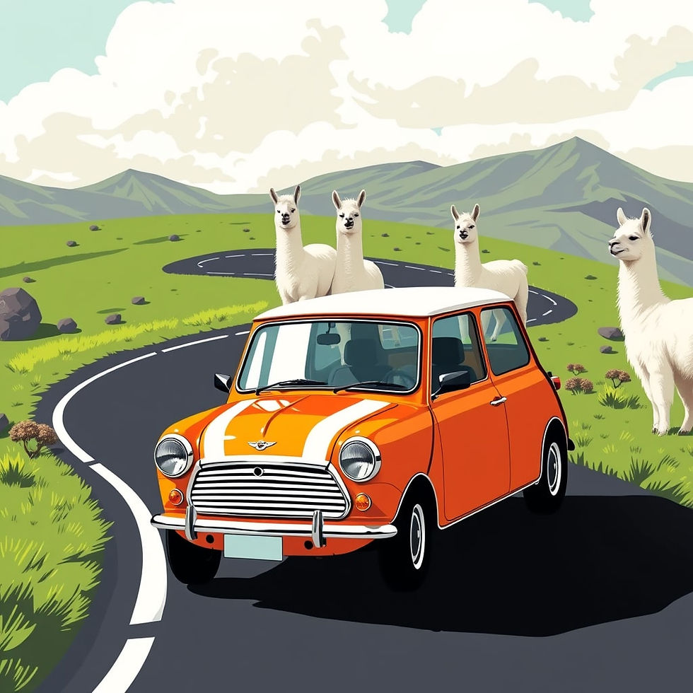 Twisty Trails & Alpaca Tails