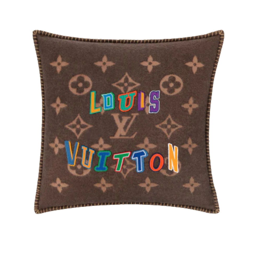 LVXNBA Letters Cushion