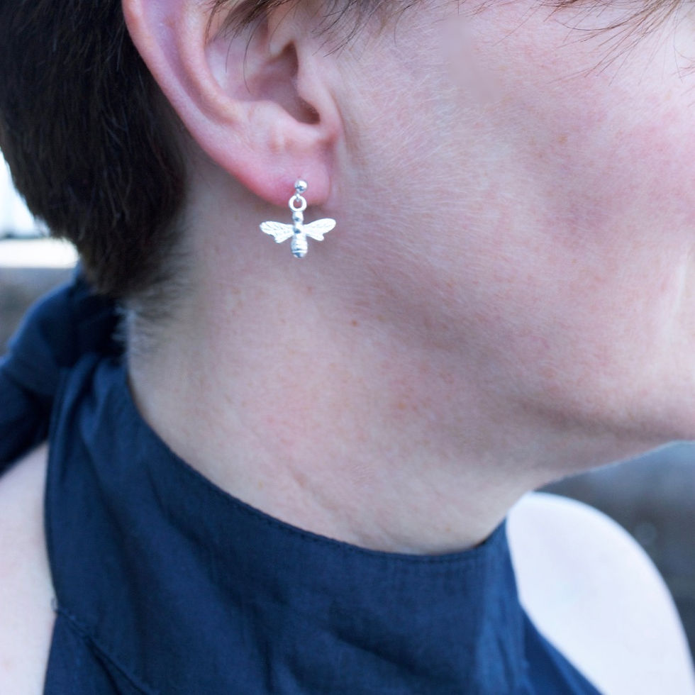 Thumbnail: Scale of bee earrings