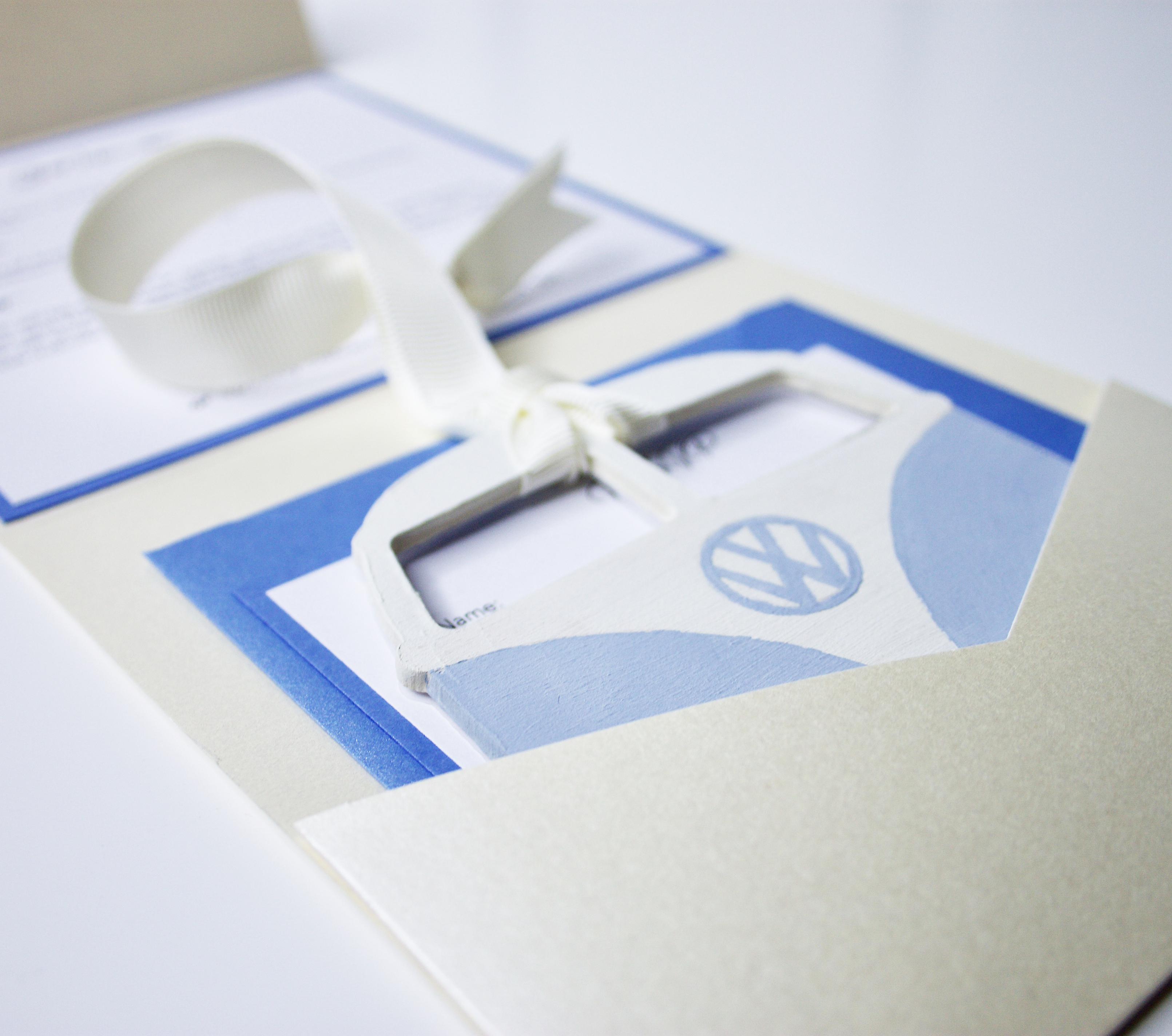 VW Camper Invitation