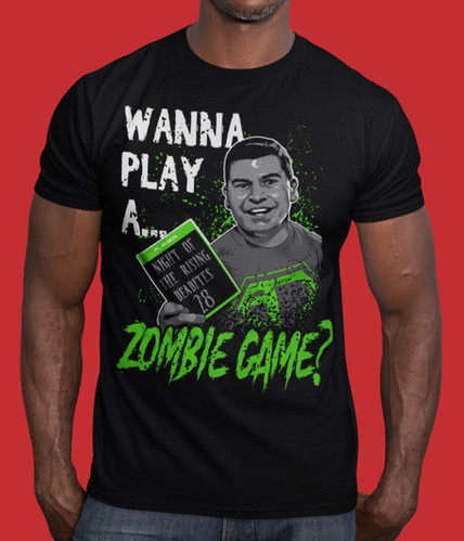 AJSA - Wanna Play A Zombie Game? T-Shirt | Rogues Apparel
