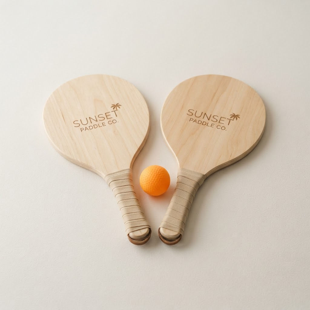 Paddle Ball Game Set