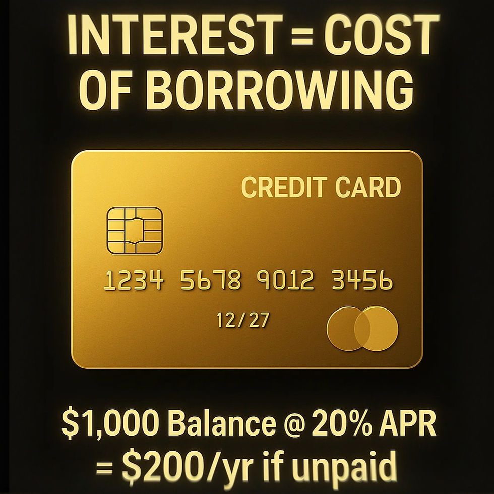 How Credit Card Interest Works