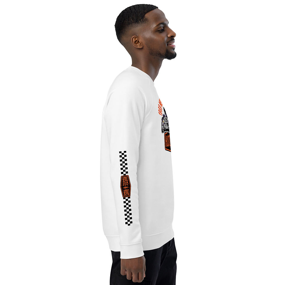 Thumbnail: Unisex organic raglan sweatshirt