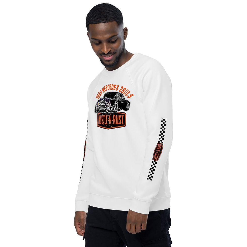 Thumbnail: Unisex organic raglan sweatshirt