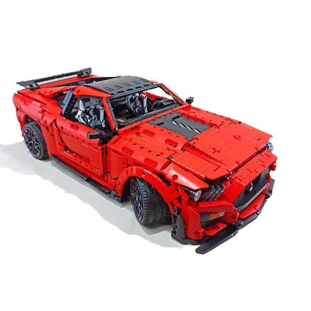 Thumbnail: Shelby GT500 Mustang Technical APP Remote Control Motor Power Car Building Block