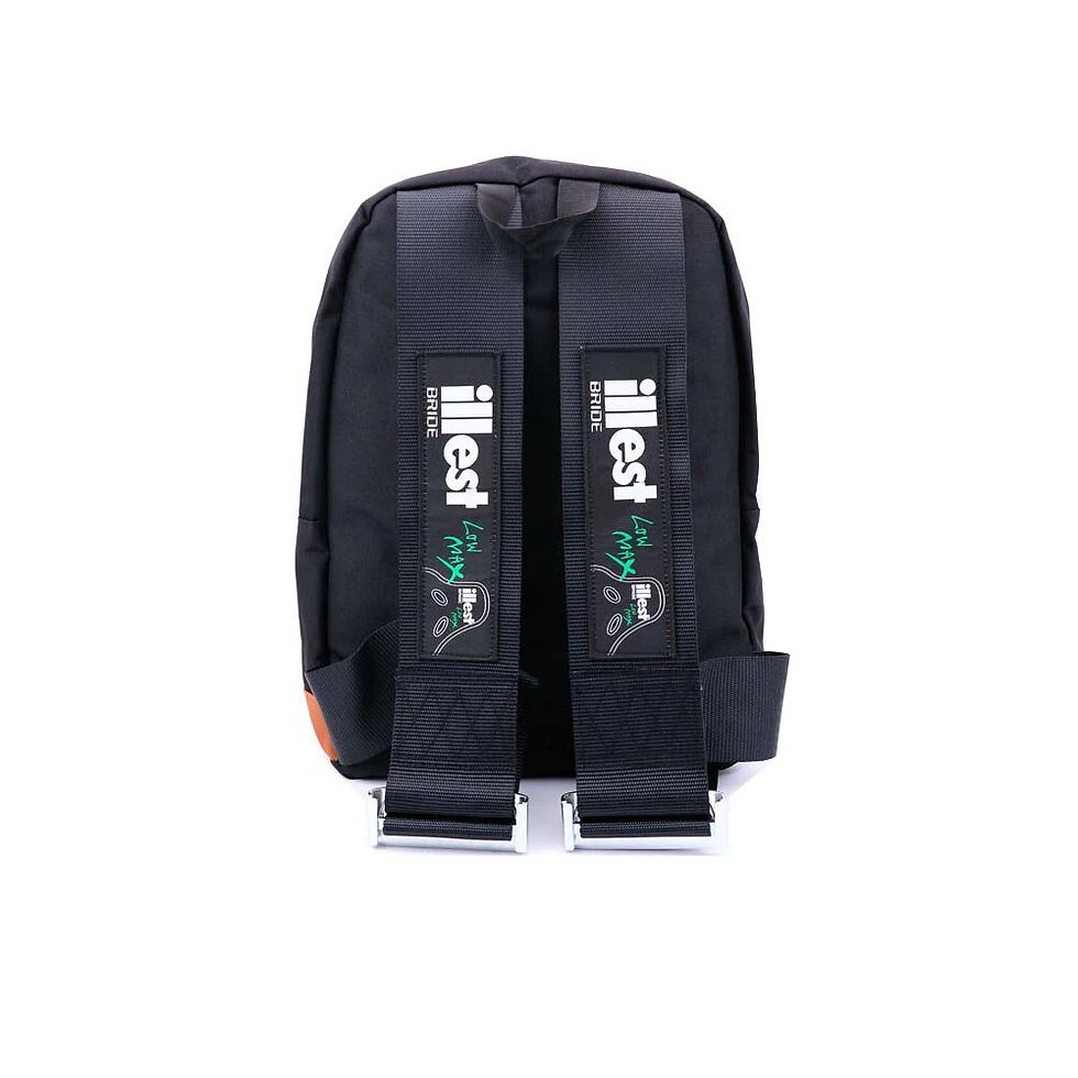 Thumbnail: JDM Style Bride Fabric Backpack - The Ultimate Gear for Car Enthusiasts