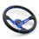 Thumbnail: MOMO Style Racing Steering wheel 14 Inch - 350MM Aluminum Leather Suede
