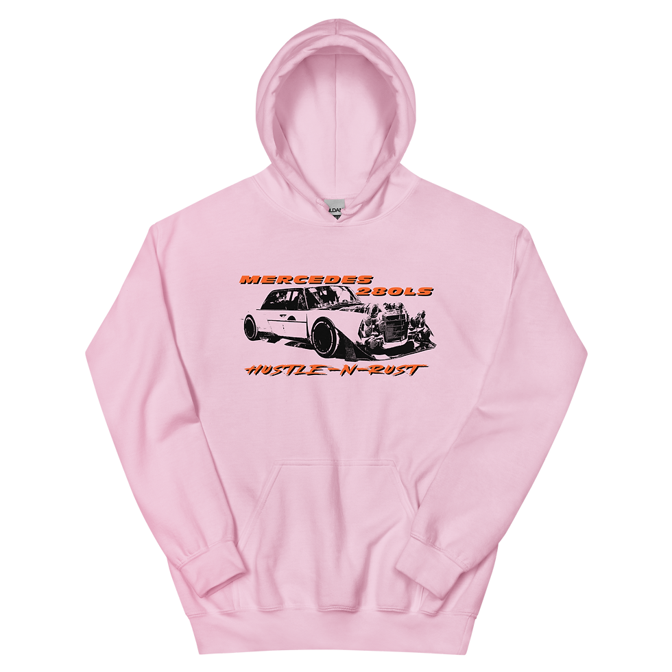 Thumbnail: Hustle-N-Rust Black Outline - Unisex Hoodie