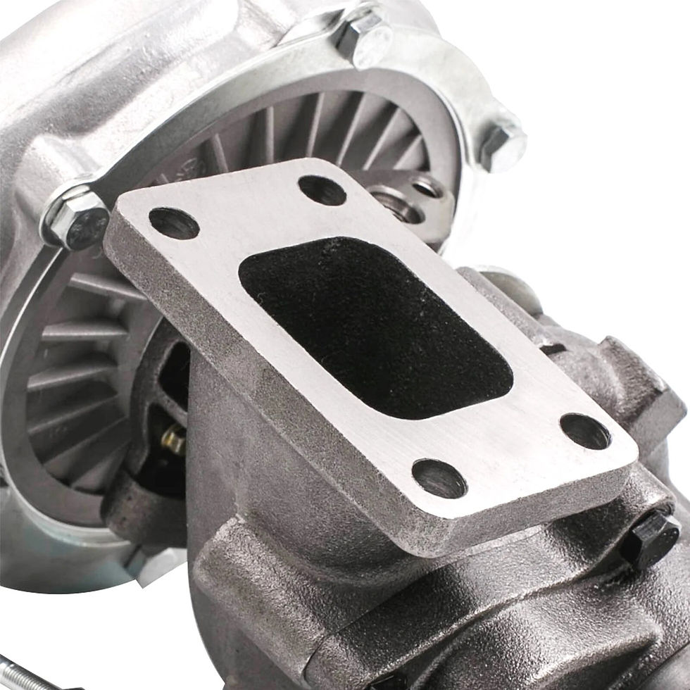 Thumbnail: T04E Turbocharger w/ Wastegate Turbo Boost Controller Oil Feed+Return Line Kit