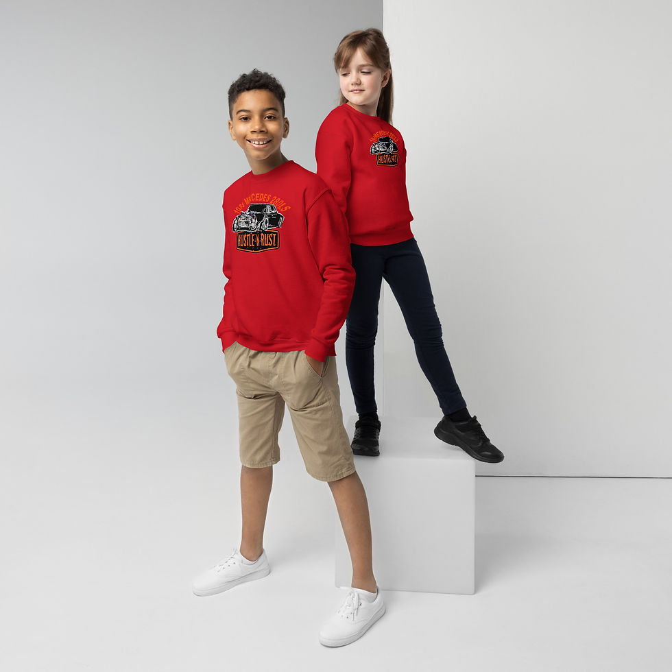 Thumbnail: Youth crewneck sweatshirt