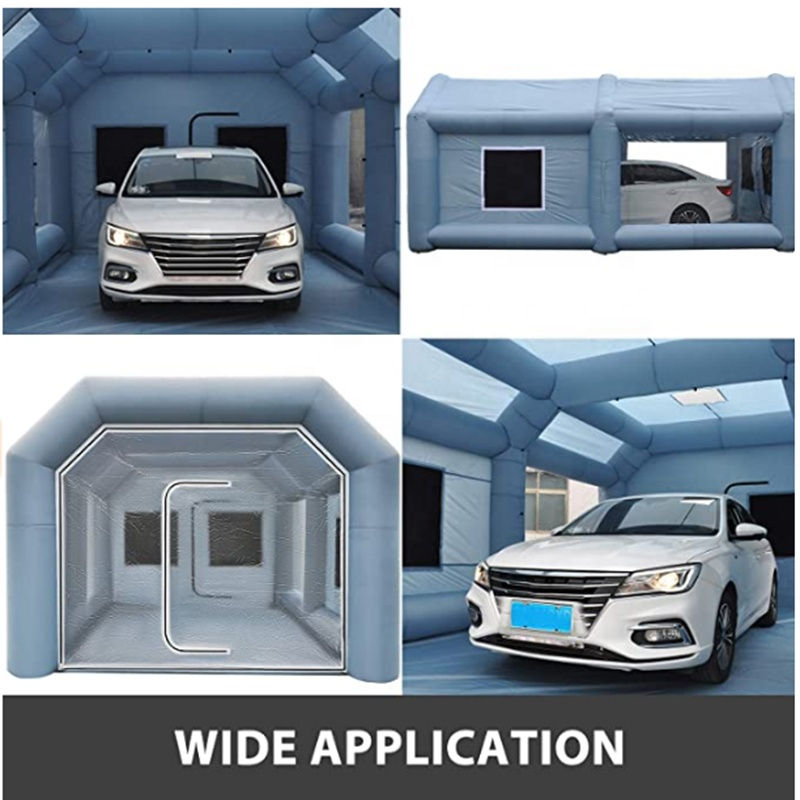 Thumbnail: Portable Inflatable Car Spray Booth For Automotive Paint