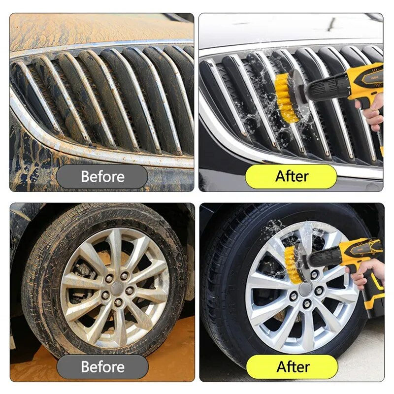 Thumbnail: Brush Attachment Sets Car Wash tool attachments 
