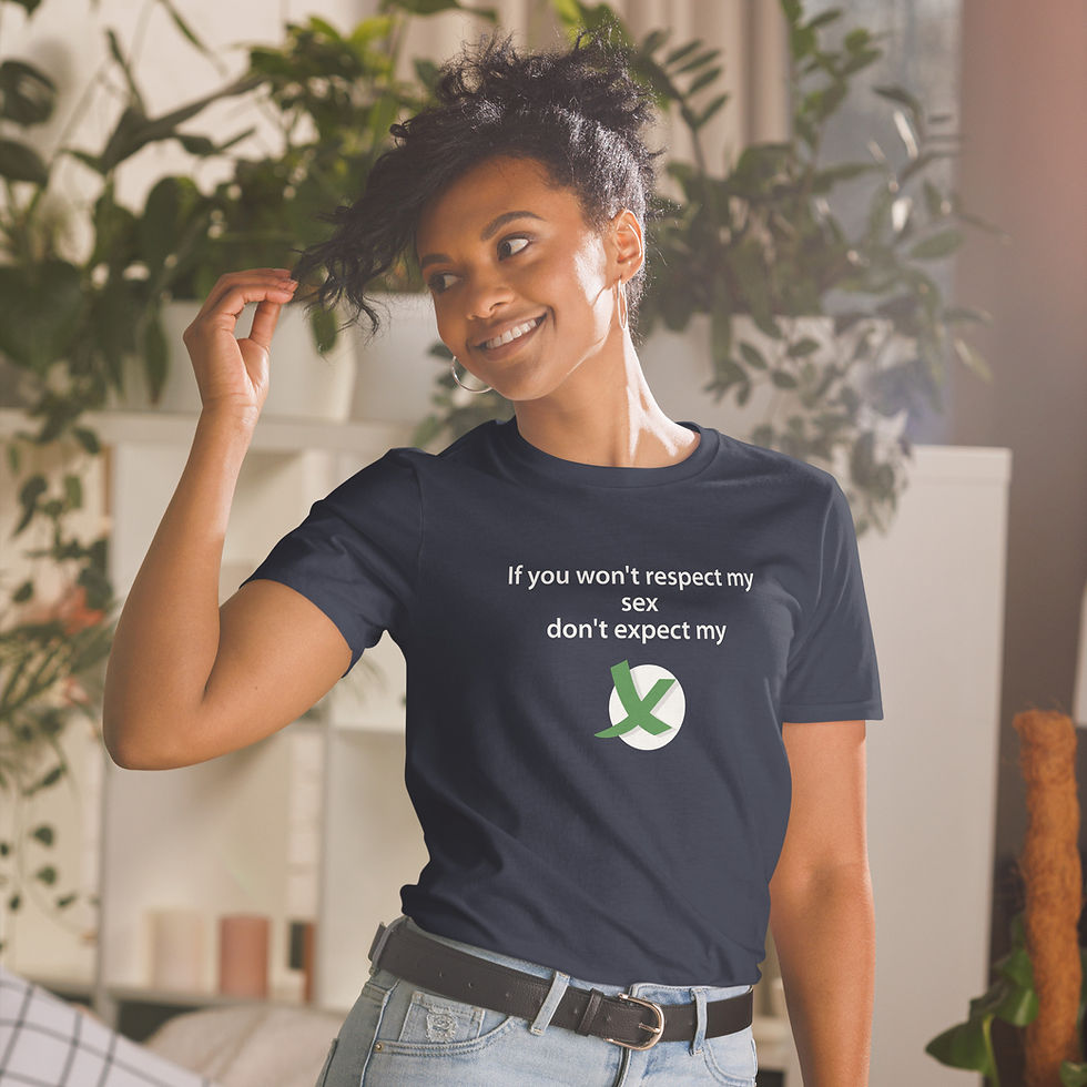 Miniature : Black Short-Sleeve Election Unisex T-Shirt