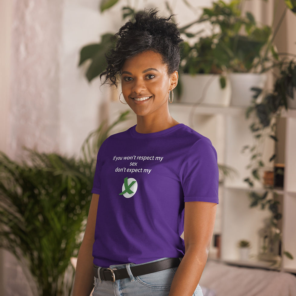 Miniature : Black Short-Sleeve Election Unisex T-Shirt
