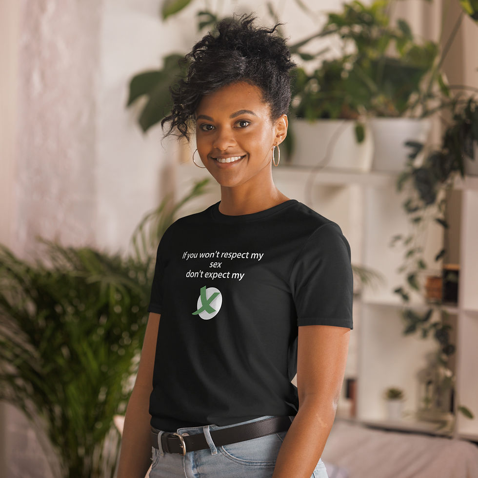 Miniature : Black Short-Sleeve Election Unisex T-Shirt