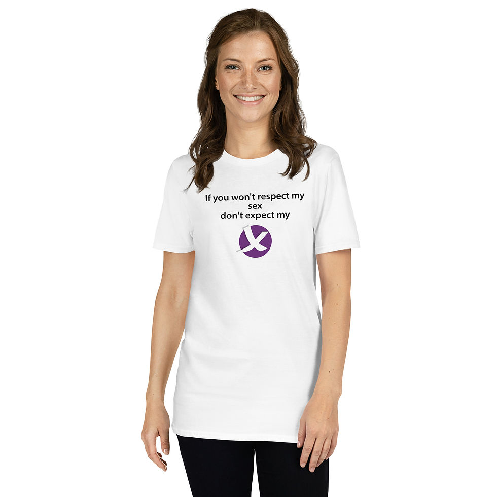 Miniature : White Short-Sleeve Election Unisex T-Shirt (light)