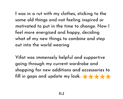 I was in a rut with my clothes, sticking to the same old things and not feeling inspired o