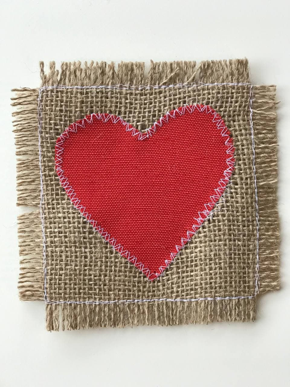 Küçük resim: ❤️ Jüt Bardak Altlığı Seti (6'lı)