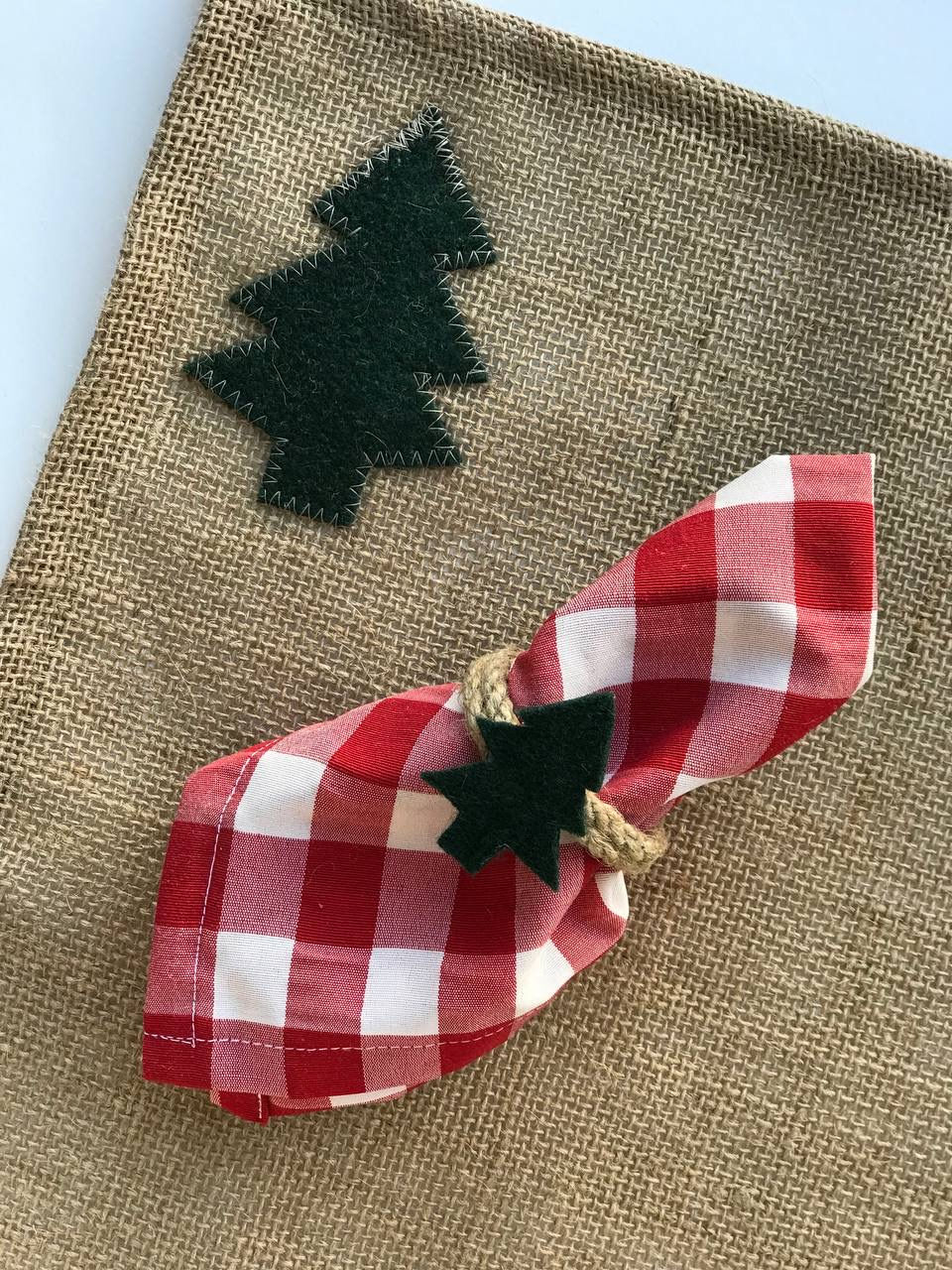 Küçük resim: Çam Ağaçlı Jüt Takım ( 2 kişilik ) 