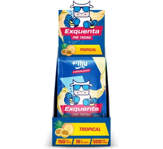 EXQUENTA +MU PRE TREINO TROPICAL 15G