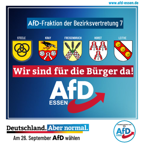 WIR SIND FÜR DIE BÜRGER DA