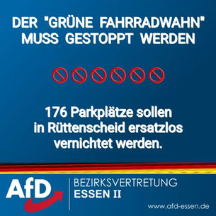 NEIN ZUR PARKRAUMVERNICHTUNG