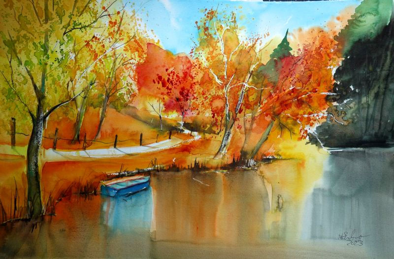 Herbst an der Sieg