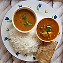 Indian Veg. curry Plate (Lunch)