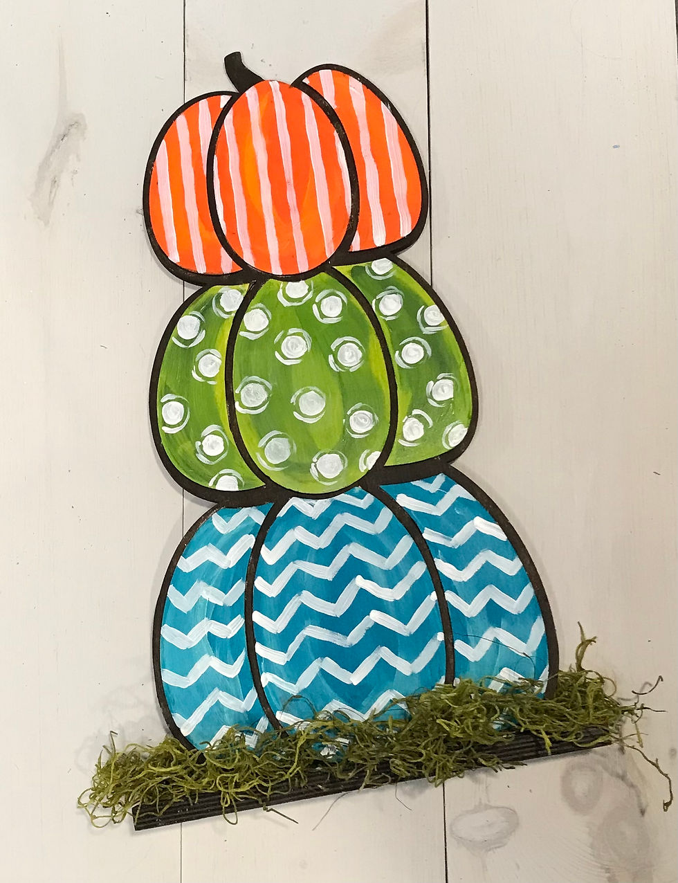 Thumbnail: Reversible Pumpkin Stack Snowman Kit