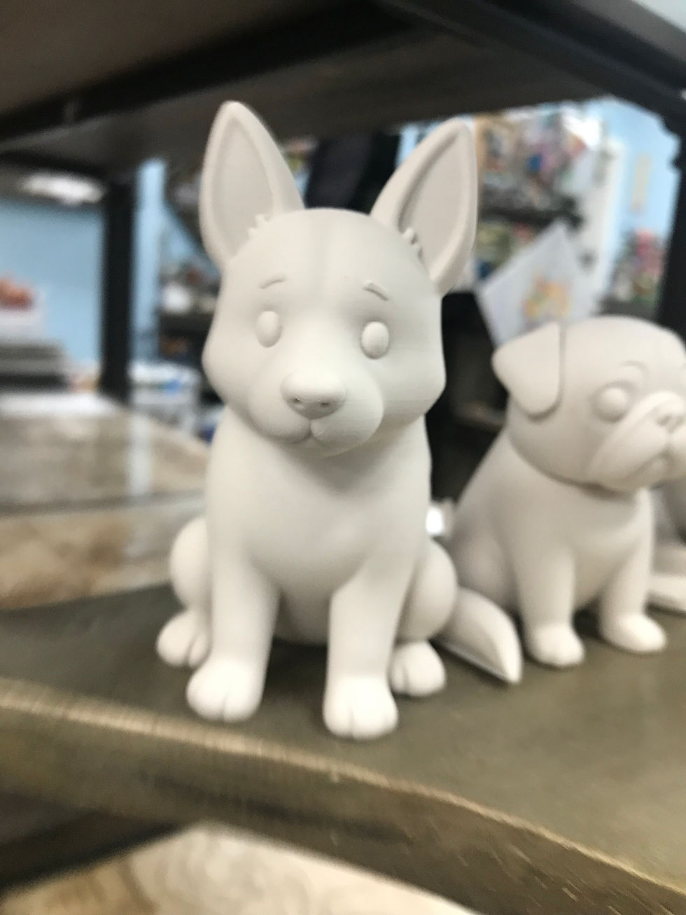 Thumbnail: 3D Printed Dog Figurine